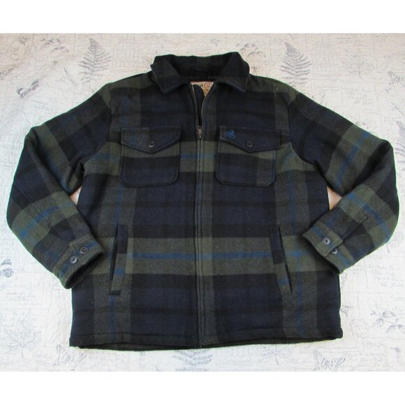 Legendary Whitetails Men's Tough as Buck Outdoorsman Berber Lined Wool Jacket XL - Picture 3 of 9